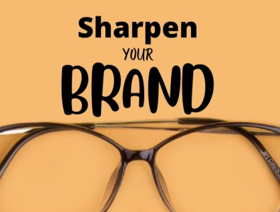 SHARPEN YOUR BRAND app branding design graphic design illustration logo typography ui ux vector