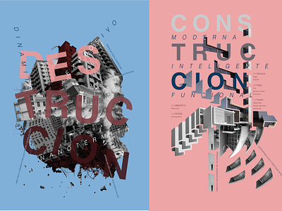 Opposites design graphic design typography