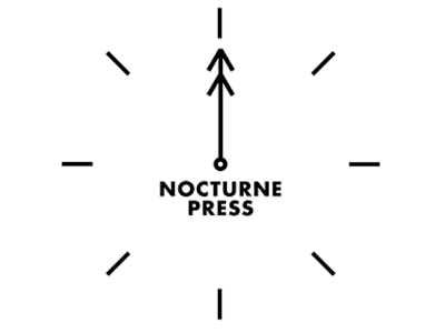 Nocturne Press (Alternate) art branding design graphic design identity logos nocturne press printmaking