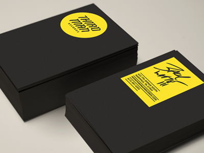 Third Man Records Business Cards art business cards cards design graphic design identity logos printing screenprinting