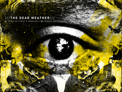 The Dead Weather 7-Inch art bands design graphic design identity music packaging records