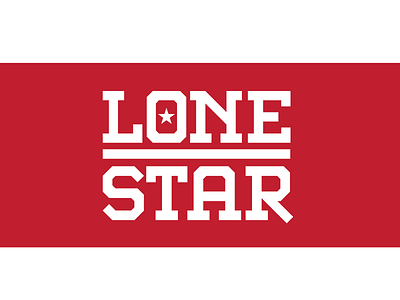 Lone Star Beer art beer branding design graphic design lone star type typography