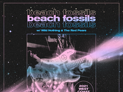Beach Fossils 2021 West Coast Tour