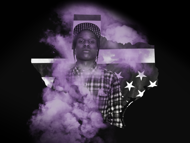 TexA$AP Rocky hip hop rap state of rap a$ap asap rocky purple