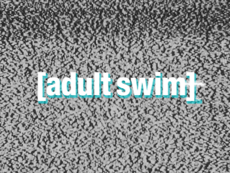 [adult swim] adult swim gif logo logotype motion social typography