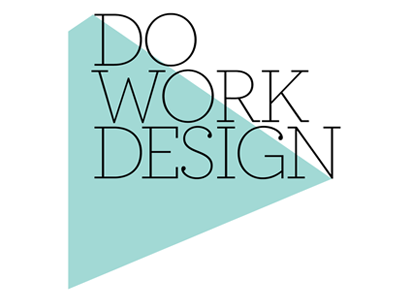 DO WORK DESIGN - Full Color branding do work graphic design identity logo typography