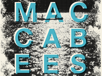 The Maccabees bands gig posters graphic design live music posters printmaking prints screenprinting shows silkscreen the maccabees