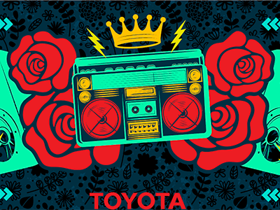 TOYOTA FESTIVAL ARTWORK