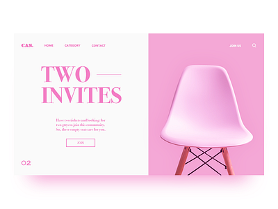 2x Dribbble Invites design draft dribbble invitation invite pink ticket ui web