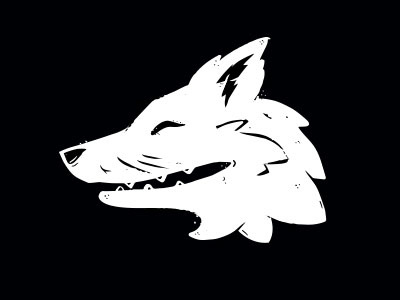 Wolf ai design illustration wolf