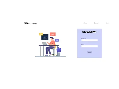 Giveaway registration form design form ui regitration form ui ui design website