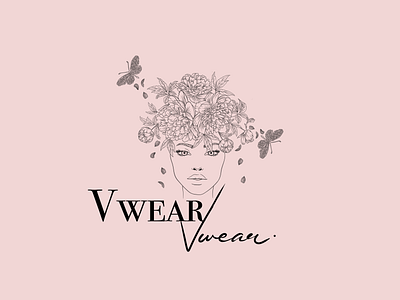 Vwear design digitalart graphic design illustration logo logodesign procreate