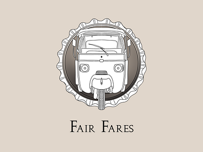 Fair Fares design digitalart graphic design illustration logo logodesign procreate