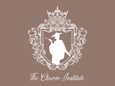 The Charm Institute design digitalart graphic design illustration logo logodesign procreate