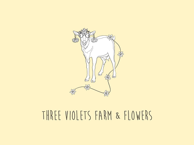 Three violets farm and flowers