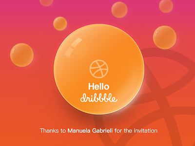 Hello Dribbble! debut dragon ball first hello dribbble invitation thanks
