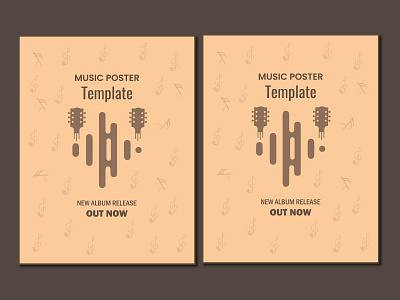 MUSIC POSTER TEMPLATE graphic design