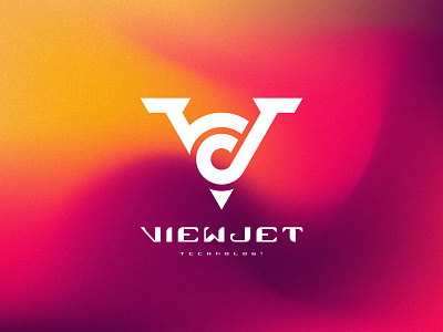 VIEWJET Logo Design