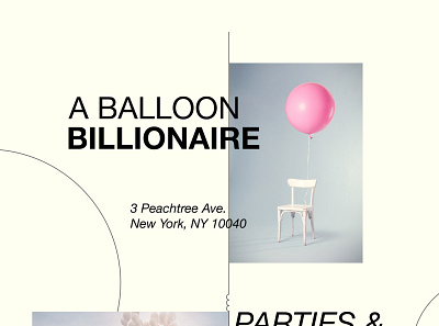 A Balloon Billionaire — UI challenge branding graphic design ui