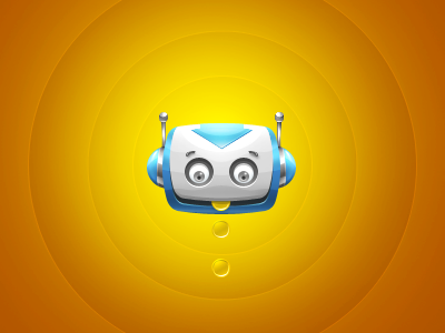 Happy Money character icon money robot