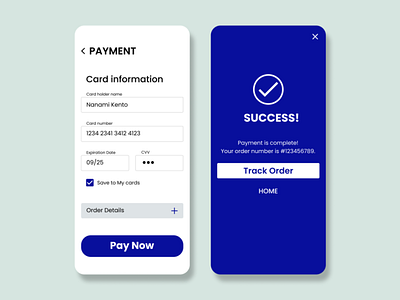 Daily UI 002 app creditcardcheckout dailyui design illustration ui uiux