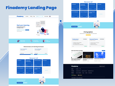 Finance Landing Page