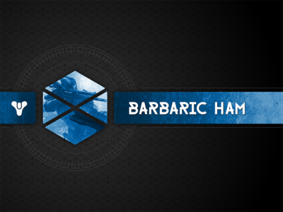 Barbaric Ham Twitch Brand