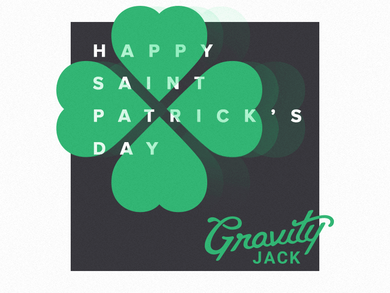Gravity Jack St. Patrick's Day motion design social media