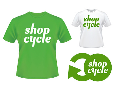 Shop Cycle Logo Design cycle logo re re cycle recycle shop