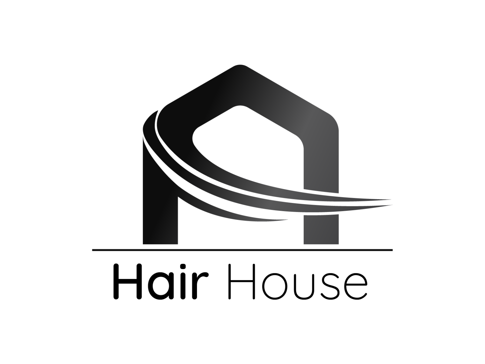 Hair house logo by Marwan Ibrahim on Dribbble