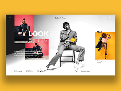 Personal Page Melody Jacobs ui ukraine ux web