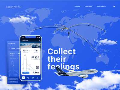 Airport concept app airport app design fly ui ux