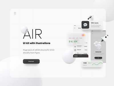 Air - UI kit for Figma