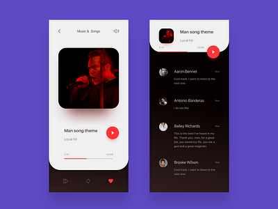 Music app player app design app apps application art design ios mobile mobile app music app ui userinterface