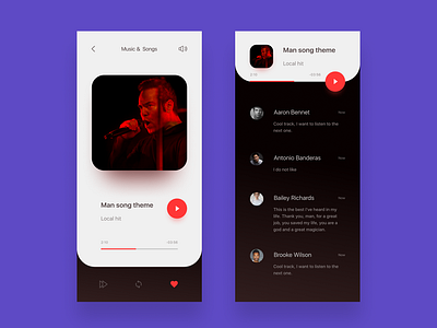 Music app player