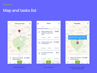 Couriers and Delivery iOS UI kit - FREE couriers delivery app ios mobile mobile app mobile app design mockup template templete ui design ui kit uidesign userinterface ux ux ui