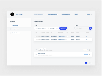 Sales Dasboard - free UI