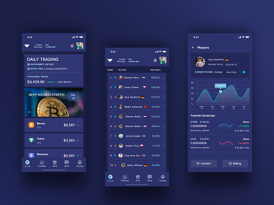 Cryptocurrency trading - Mobile bitcoin crypto exchange cryptocurrency dailyui dashboard dashboard ui mobile mobile design mobile ui trading ui ui design ux