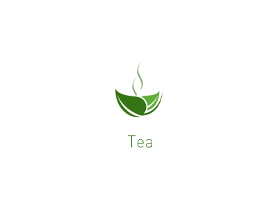 Tea green logo tea