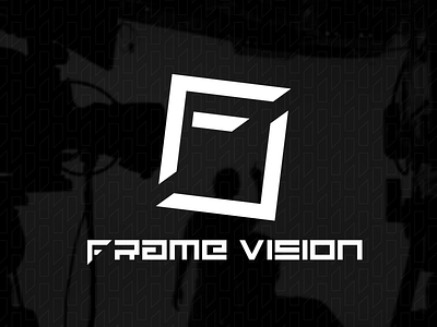 Frame vision Art production company logo art.frame company logo production vision