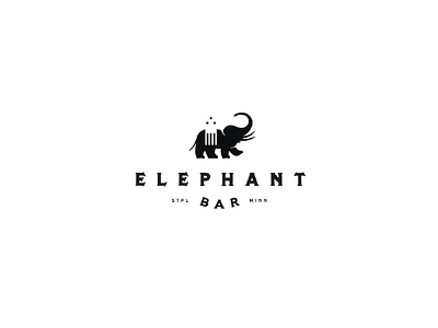 Elephant Bar opt 1 animal branding food logo