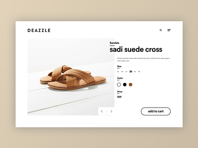 Deazzle Shoe - Product Details