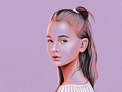 Girl’s portrait