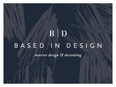 Based In Design Interior Design branding graphic design interior design logo design