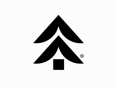 Ecoimpact branding clean forest identiy logo plant swiss tree