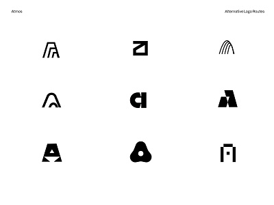 Atmos Logo Routes abstract app icons icons pack iconset logo tech