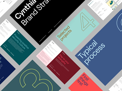 Cynthia Ghernati Brand Strategy Portfolio brand design editorial strategy type typography