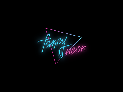 Logo for a company, which makes neon signs brand identity branding corporate identity design graphic design logo