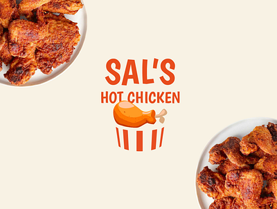 Sal's Hot Chicken brand identity branding corporate identity design graphic design logo ready made logo