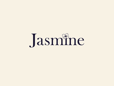 Jasmine logo concept